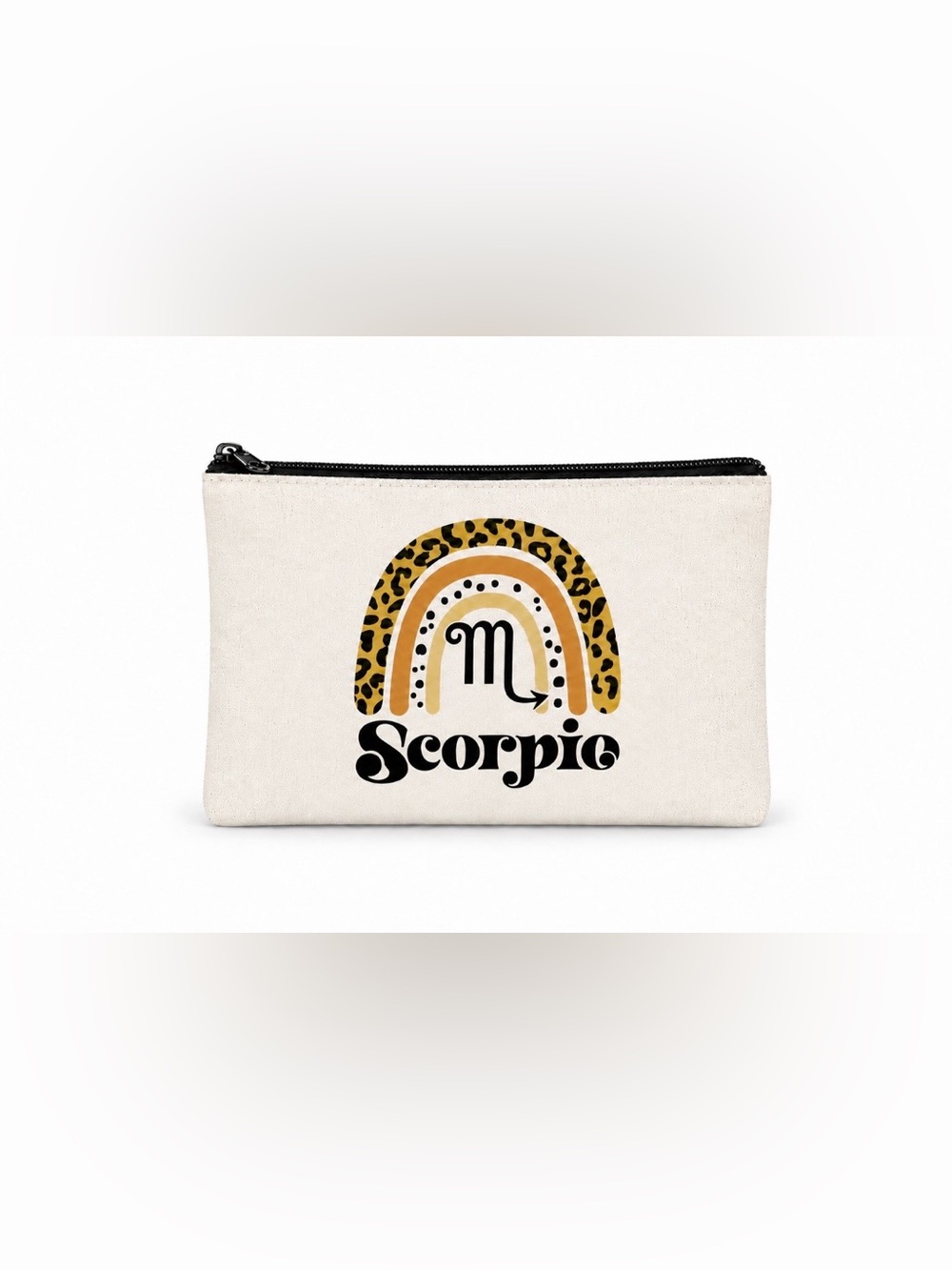 Scorpio Zodiac Sign Custom Makeup Bag